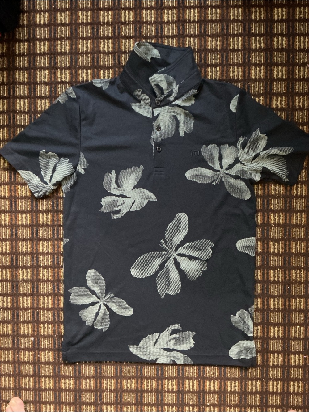 Travis Mathew Floral Polo NWoT Like New Small #Back2School #Comfort